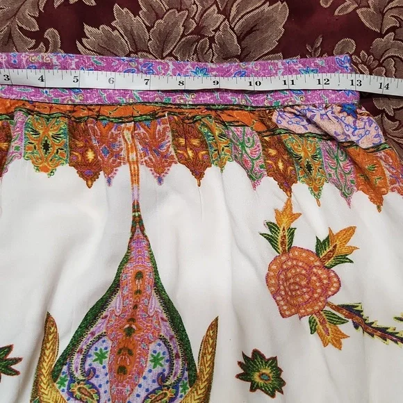 Free People Devansh Skirt in Kali Print Small - Picture 4 of 10